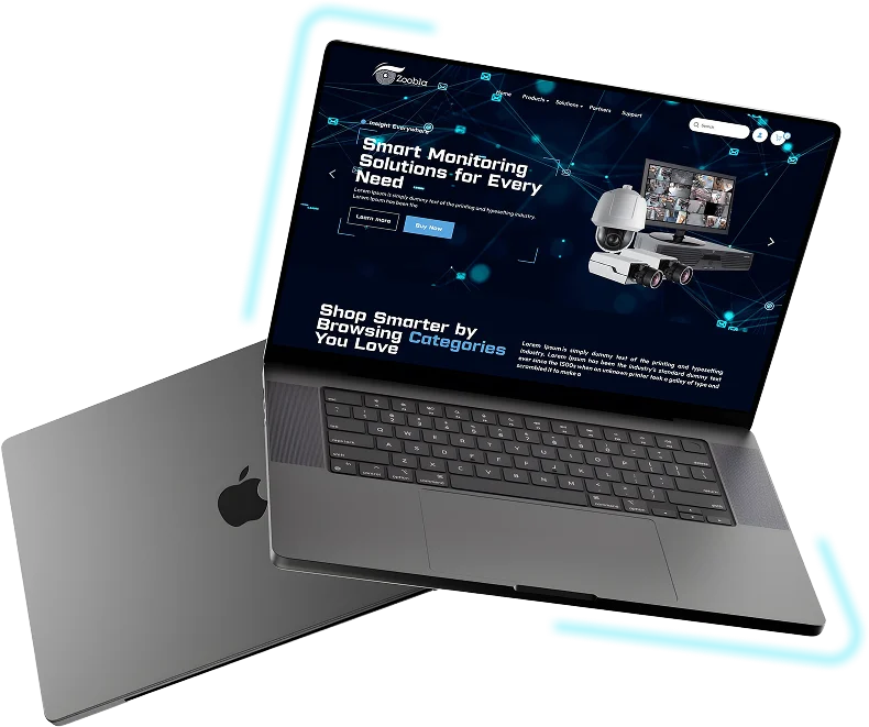 AI-powered design service website preview