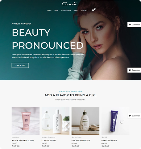 Restaurant website project